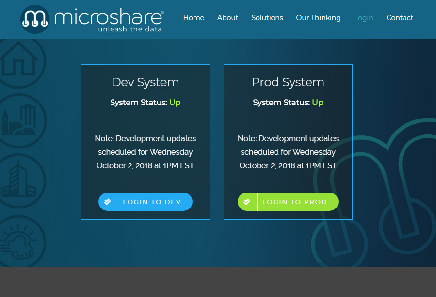 Management Console Access2 - Microshare.io - Unleash the Data