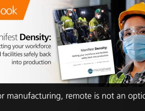 Manufacturing Density – eBook: Getting your workforce and facilities back into production